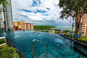 Georgetown Penang - Urban Suites SKYLINE - Sea & City View - Affordable Cozy & Luxury Stay
